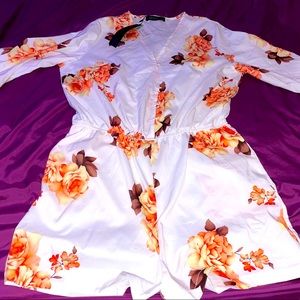 Shorts romper new with tags 2 xl